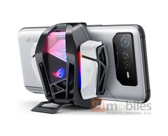 De ROG Phone 6 zou wereldwijd beschikbaar moeten zijn met maximaal 18 GB RAM en een Snapdragon 8 Plus Gen 1 chipset. (Afbeelding bron: 91mobiles & Evan Blass)