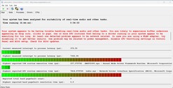 Maximale latentie na tien seconden Prime95