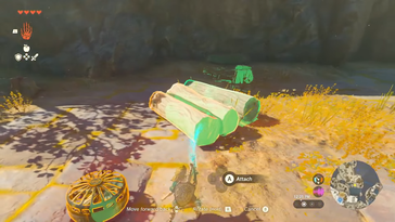 Link kan nu voertuigen maken zoals vlotten...