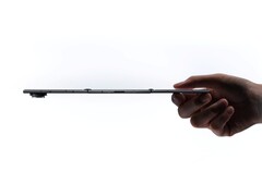 Samsung Galaxy Z TriFold uitgevouwen.