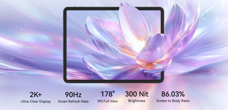De Link 8 heeft een groot 12,7-inch IPS-paneel (Afbeelding bron: Blackview)