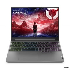 De Lenovo Legion Slim 5 16 (Gen 9) wordt alleen geleverd in de kleur Luna Grey. (Bron: Lenovo)