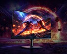 Samsung Odyssey-gamingmonitor. Het bedrijf zal binnenkort QD-OLED introduceren in 24,5-inch gamingmonitoren.