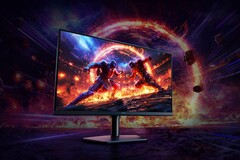 Samsung Odyssey-gamingmonitor. Het bedrijf zal binnenkort QD-OLED introduceren in 24,5-inch gamingmonitoren.