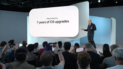 De voorzitter van OnePlus denkt dat zeven jaar software-ondersteuning niet erg waardevol is voor de gebruikers (Afbeeldingsbron: Made By Google op YouTube)