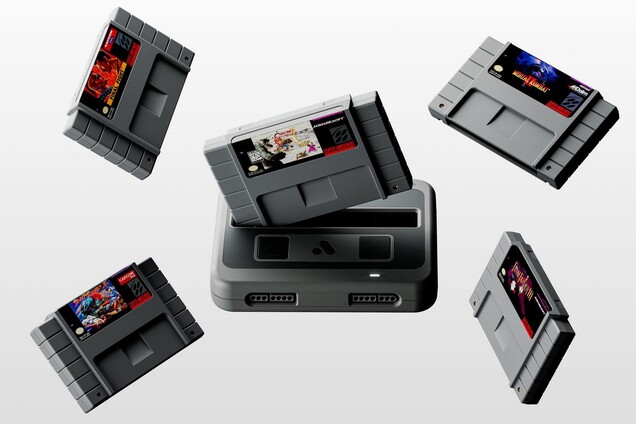 Super Nt+: de vernieuwde SNES-compatibele console van Analogue ondersteunt draadloze controllers.