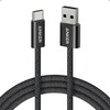 De Anker Zolo USB-A naar USB-C kabel (1 m/1,8 m, gevlochten). (Afbeeldingsbron: Anker)