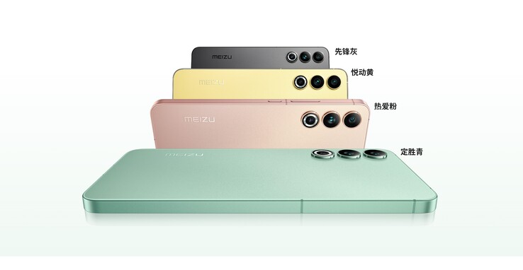 De Meizu 20 komt in 4 kleuren. (Bron: Meizu)