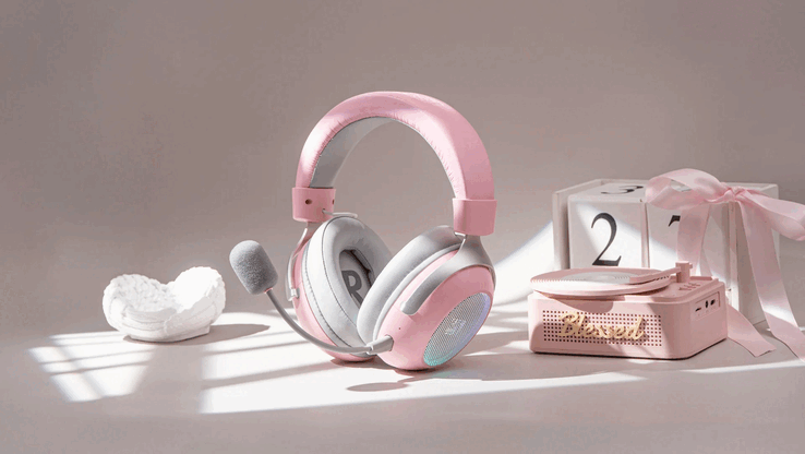 De Epomaker GX1 in roze.