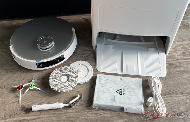 Leveringsomvang van de Ecovacs Deebot T20 Omni