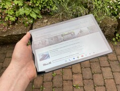 Gebruik buiten (volledige helderheid display)