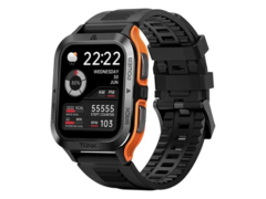 De KOSPET TANK M2 smartwatch kan tot 60 dagen meegaan in stand-by modus. (Beeldbron: KOSPET)