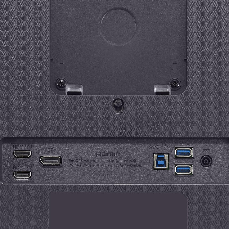 De LG UltraGear OLED 27GX700A mist USB Type-C connectiviteit. (Afbeeldingsbron: LG)