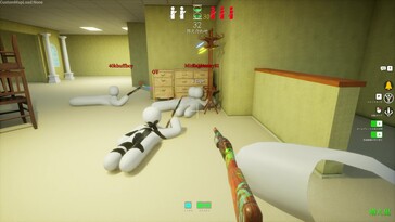 Afbeelding: Een screenshot van de gameplay van Meccha Chameleon.