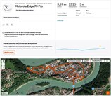 Overzicht van de Edge 70 Pro-trackingfunctie