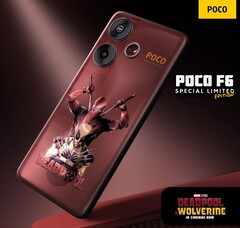 De POCO F6 Deadpool Edition zal begin volgende maand verkrijgbaar zijn. (Afbeeldingsbron: Xiaomi)