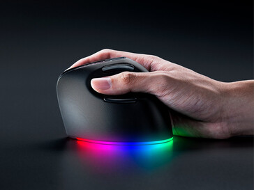Razer Pro Click V2 Verticale zijwaartse hoek (Afbeelding bron: Razer PR)