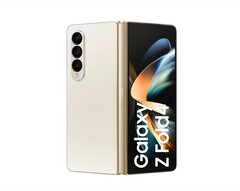 De Galaxy Z Fold4 deelt veel designkenmerken met zijn voorganger. (Afbeelding bron: Evan Blass &amp;amp; 91mobiles)
