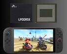 Geheugenmodules afgebeeld boven Nintendo Switch 2 (Afbeeldingsbron: Nintendo of America, SK Hynix)