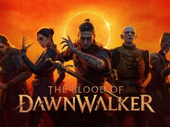 Omslagillustratie voor *The Blood of Dawnwalker*