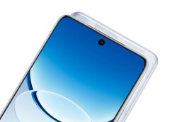 De Vivo Y300 Pro+ heeft een bijna randloos gebogen display (Afbeelding bron: Vivo)