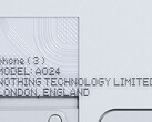 Nothing heeft al laten weten dat het modelnummer van de Phone (3) 'A024' is. (Afbeeldingsbron: Nothing)