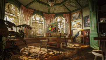 Afbeelding uit het spel 12, Memory Lane, met een omgeving. (Afbeeldingsbron: Steam)