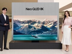 De Samsung 2023 Neo QLED 8K TV zal beschikbaar zijn voor pre-order in de Republiek Korea. (Beeldbron: Samsung)