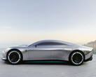 De Mercedes Vision AMG is gebouwd op het AMG.EA-platform, dat in 2025 op de markt moet komen. (Afbeelding bron: Mercedes-AMG)