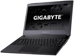 De Gigabyte Aero 14K, testtoestel voorzien door Gigabyte Germany.