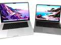 De 2022 MacBook Pro's behouden het ontwerp van 2021 (afbeelding: Notebookcheck)