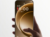 De officiële teaserafbeelding van de OnePlus 15 toont de voorkant van de telefoon met de datum van 27 oktober op het vergrendelscherm. (Afbeeldingsbron: OnePlus op Weibo)