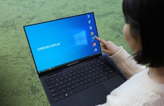 Samsung Display's laptop concept is waarschijnlijk voorzien van hetzelfde 16-inch AMOLED display dat beschikbaar zal zijn in de Galaxy Book3 Pro en Galaxy Book3 Ultra. (Beeldbron: Samsung Display)