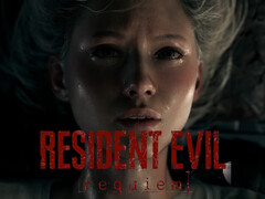 Resident Evil Requiem banner met Grace Ashcroft (bron: screenshot, Resident Evil YouTube met bewerkingen)