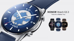 De Watch GS 3 is verkrijgbaar in de kleuren Classic Gold, Ocean Blue en Midnight Black. (Afbeelding bron: Honor)