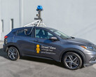 Een Google Street View camerawagen (Afbeelding Bron: Google)