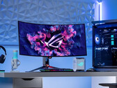 De ROG Swift OLED PG39WCDM is eindelijk begonnen aan de weg naar een wereldwijde release. (Afbeeldingsbron: ASUS)