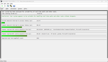 LatencyMon - Overzicht