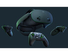 Een productcatalogusafbeelding voor Meta's limited edition Quest 3S Xbox Edition VR-headset tegen een zwarte achtergrond. (Afbeelding Bron: Meta)