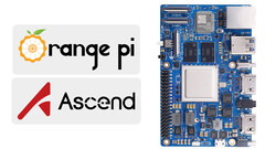 Orange Pi werkt samen met Huawei om AI-aangedreven AIpro SBC te brengen (Afbeelding bron: Orange Pi)