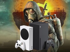 Banner van S.T.A.L.K.E.R. 2: Heart of Chornobyl met Xbox-consoles