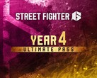 Officieel promotielogo voor de Street Fighter 6 Year 4 Ultimate Pass-bundel.