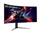 De 45GS95QE is een van de twee aankomende 44,5-inch LG UltraGear OLED gaming monitoren, 45GR95QE afgebeeld. (Afbeeldingsbron: LG)