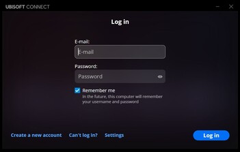 Naast Steam moet u zich ook registreren bij Ubisoft.