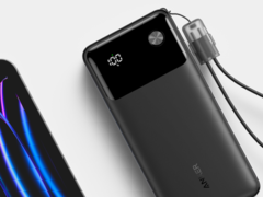 De Anker 20K 30W Power Bank heeft een afneembare USB-C kabel. (Afbeeldingsbron: Anker)