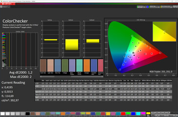 Kleuren (profiel: natuurlijk; kleurdoelruimte: sRGB)