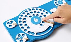 Google&#039;s Gboard Dial gebruikt een draaiknop om tekens te selecteren. (Afbeeldingsbron: Google)