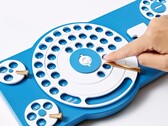 Google's Gboard Dial gebruikt een draaiknop om tekens te selecteren. (Afbeeldingsbron: Google)