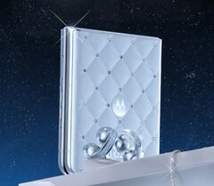 De Motorola Razr 60 Swarovski Limited Edition kost mogelijk meer dan de standaardversie vanwege de kristallen. (Afbeeldingsbron: Motorola)