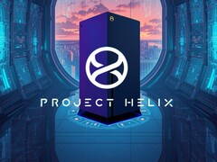 Banner met concept van Project Helix Xbox-console